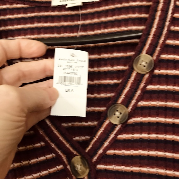 🆕🔥AMERICAN EAGLE 🦅 SUPER STYLISH&EXTREMELY SOFT/FLOWING MIDI DRESS LONGSLEEVE - Picture 2 of 13